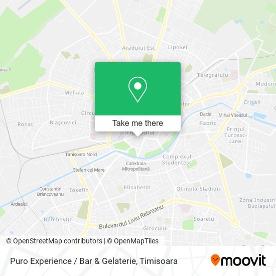 Puro Experience / Bar & Gelaterie map
