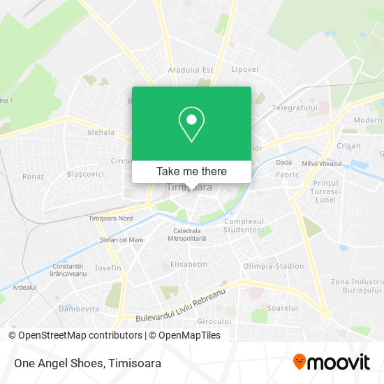 One Angel Shoes map