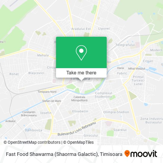 Fast Food Shawarma (Shaorma Galactic) map