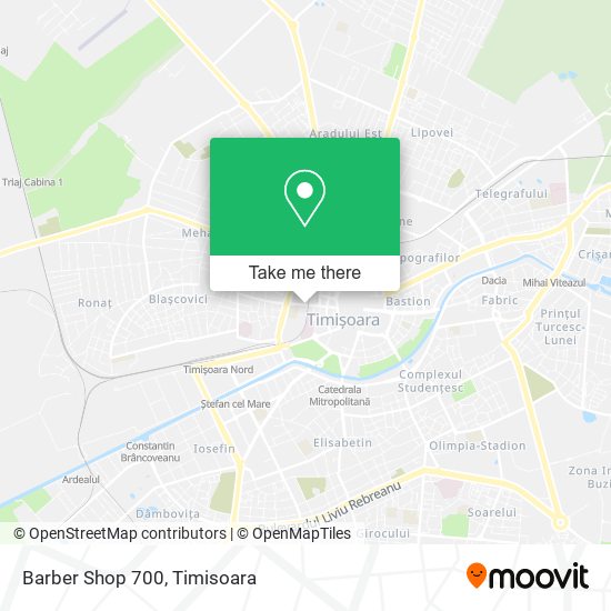 Barber Shop 700 map