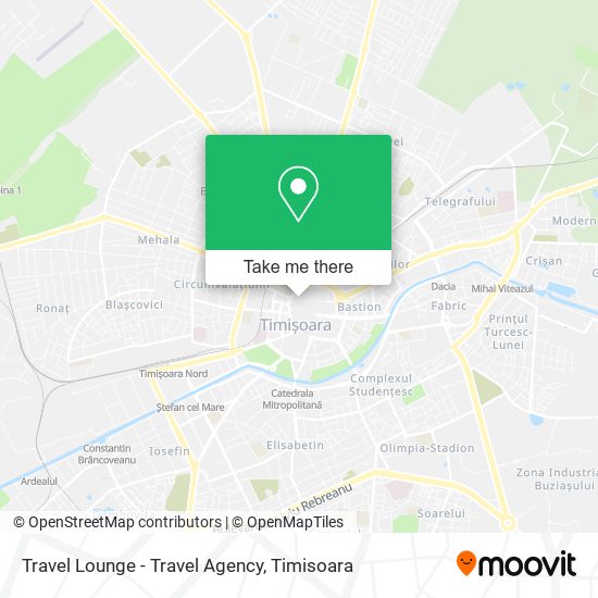 Travel Lounge - Travel Agency map