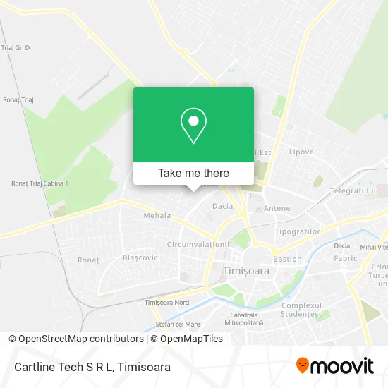 Cartline Tech S R L map