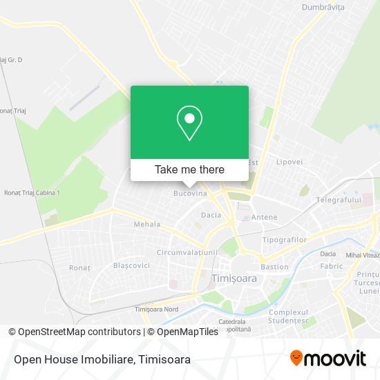 Open House Imobiliare map