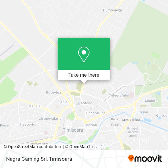 Nagra Gaming Srl map