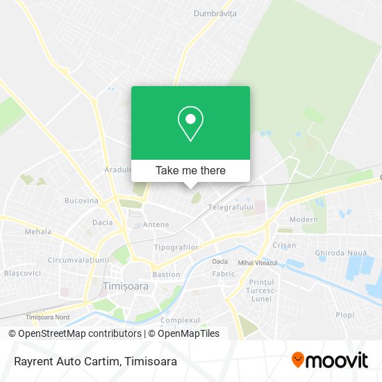 Rayrent Auto Cartim map