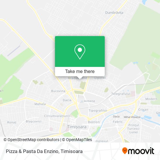 Pizza & Pasta Da Enzino map