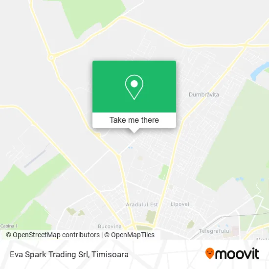Eva Spark Trading Srl map