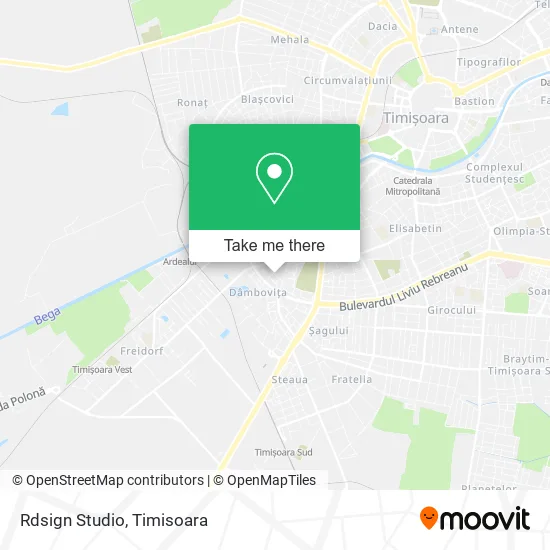 Rdsign Studio map