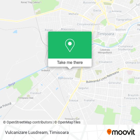 Vulcanizare Lusdream map