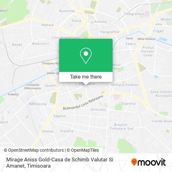 Mirage Aniss Gold-Casa de Schimb Valutar Si Amanet map