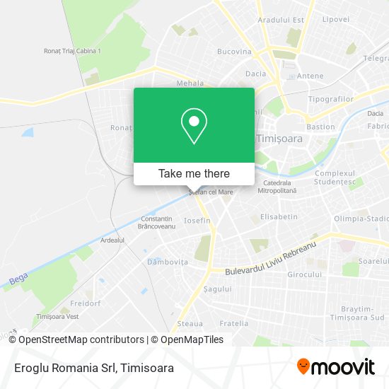 Eroglu Romania Srl map