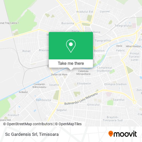 Sc Gardensis Srl map