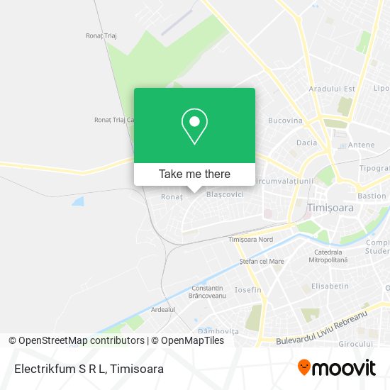 Electrikfum S R L map