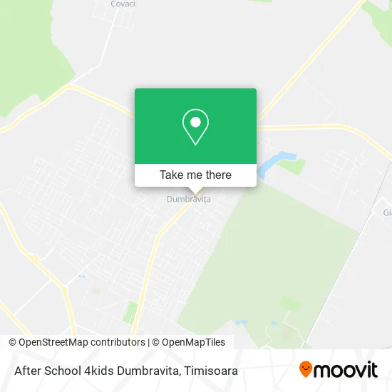 After School 4kids Dumbravita map