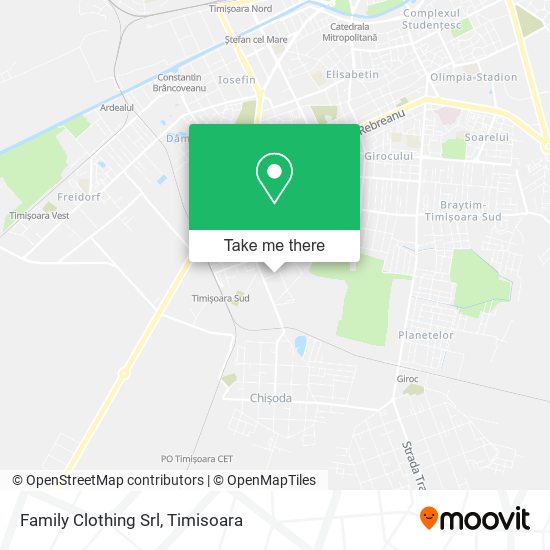 Family Clothing Srl map