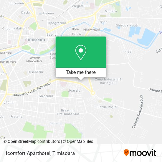 Icomfort Aparthotel map
