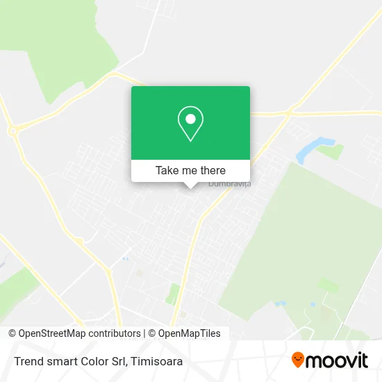 Trend smart Color Srl map