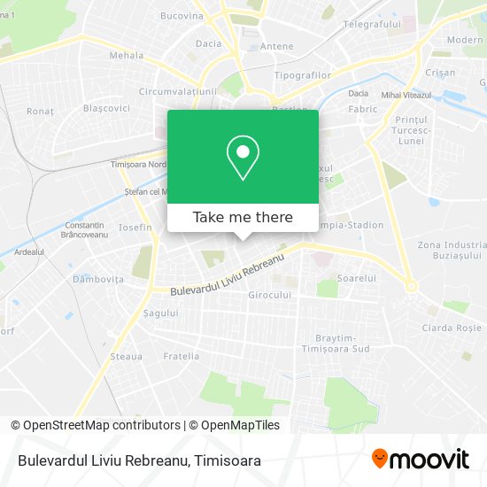 Bulevardul Liviu Rebreanu map