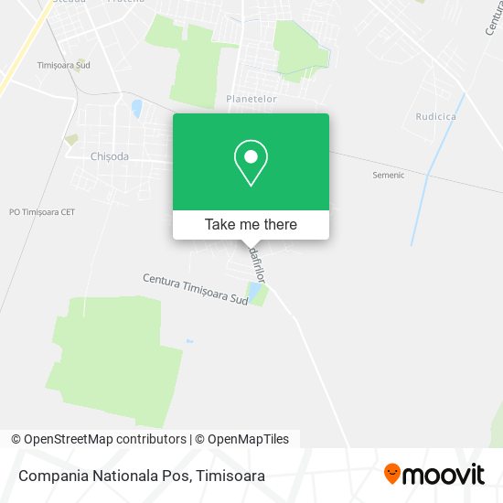 Compania Nationala Pos map
