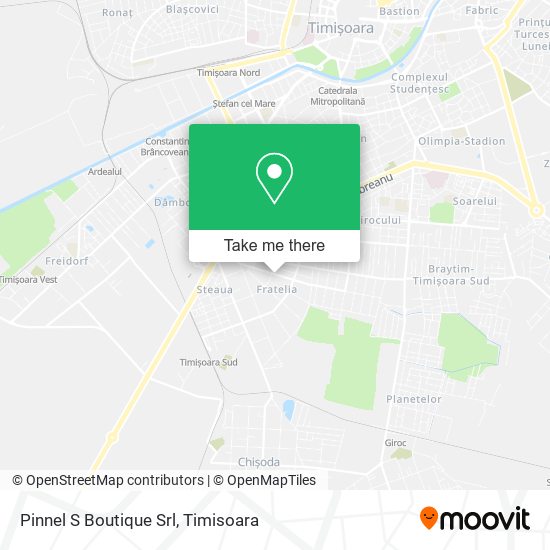 Pinnel S Boutique Srl map