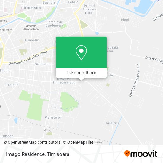 Imago Residence map