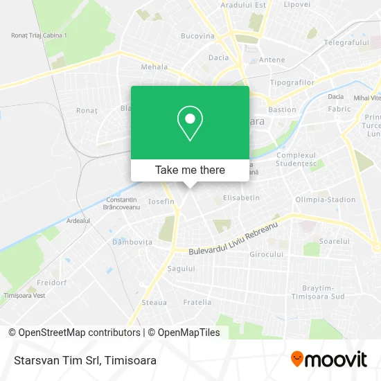 Starsvan Tim Srl map