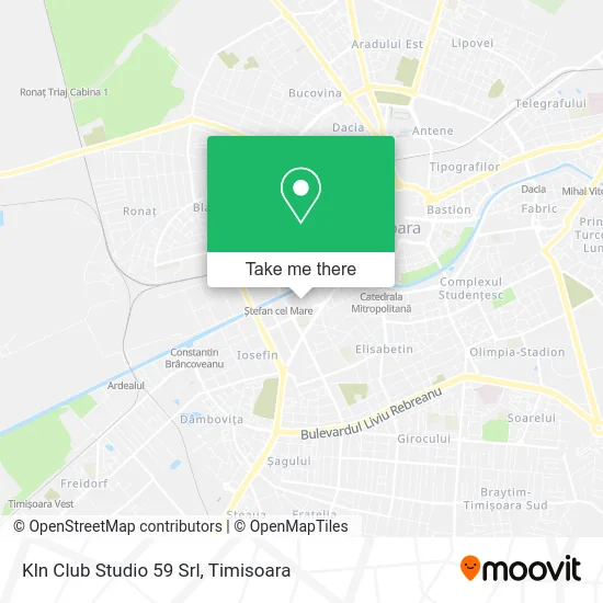 Kln Club Studio 59 Srl map