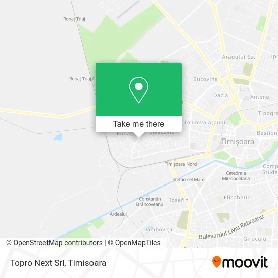 Topro Next Srl map