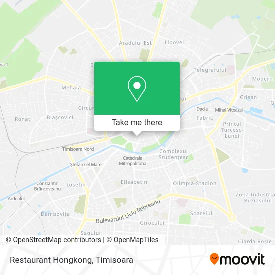 Restaurant Hongkong map