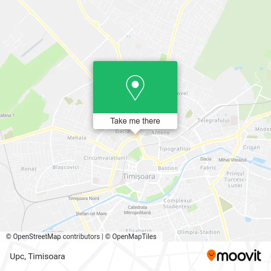 Upc map
