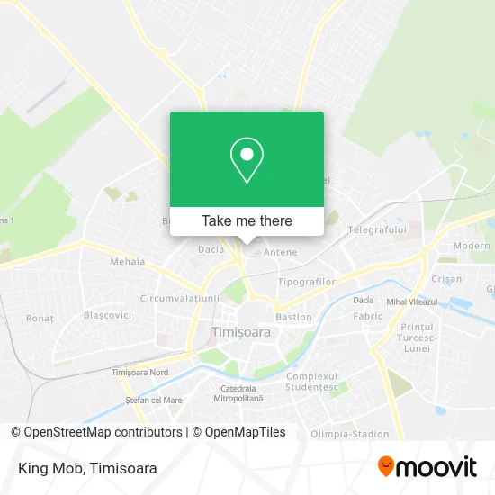 King Mob map