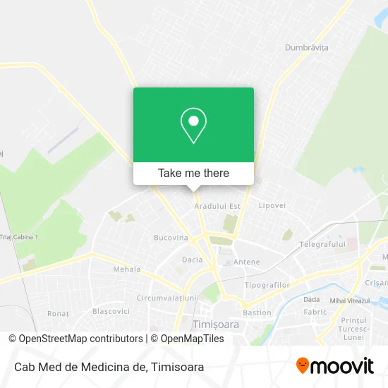 Cab Med de Medicina de map