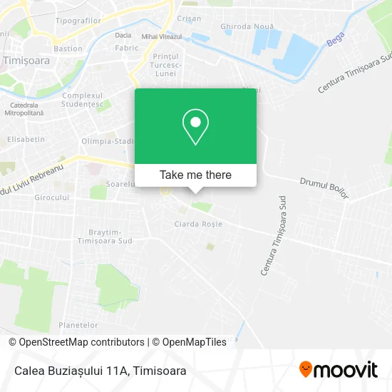 Calea Buziașului 11A map