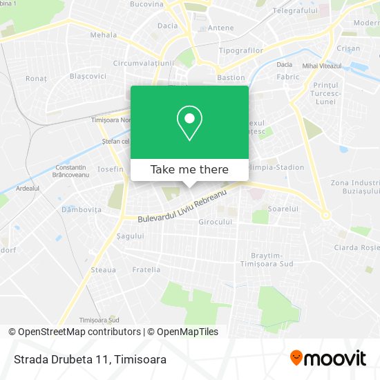 Strada Drubeta 11 map