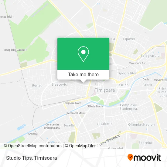 Studio Tips map