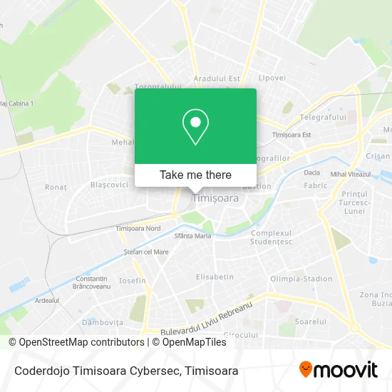 Coderdojo Timisoara Cybersec map
