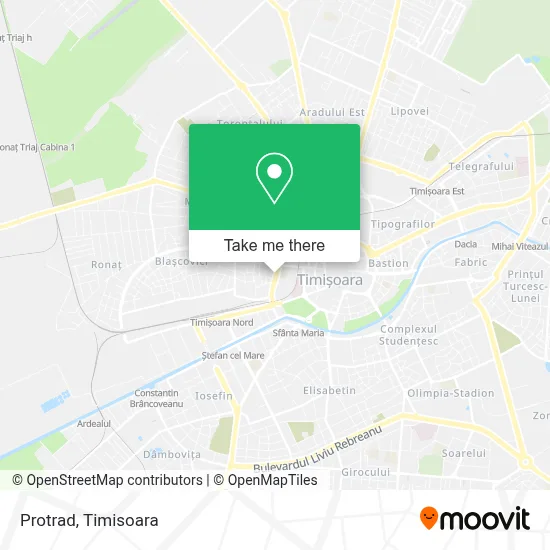 Protrad map