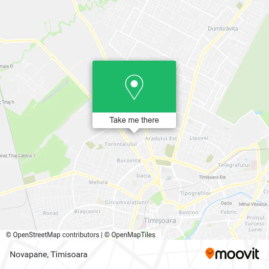 Novapane map
