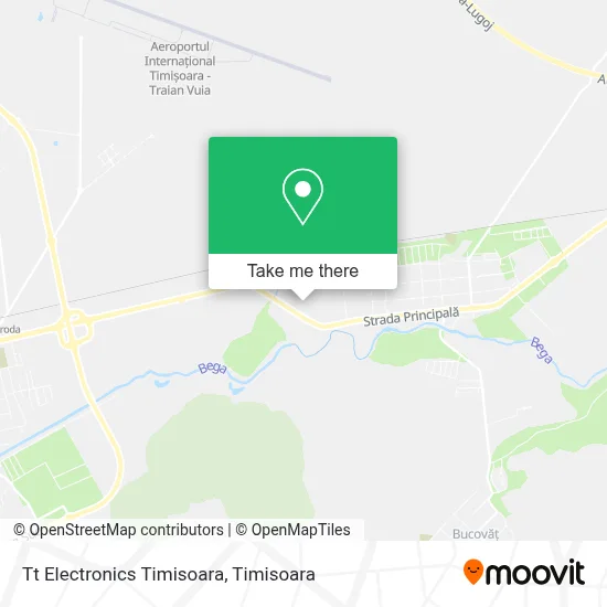 Tt Electronics Timisoara map