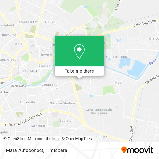 Mara Autoconect map