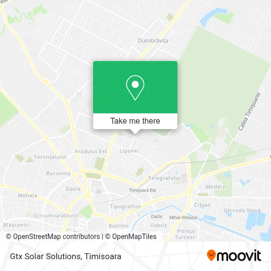 Gtx Solar Solutions map