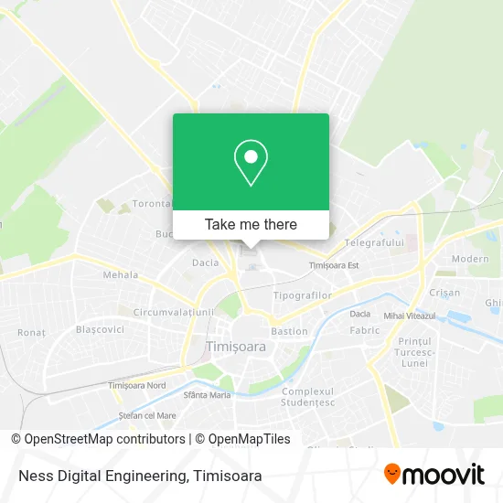 Ness Digital Engineering map