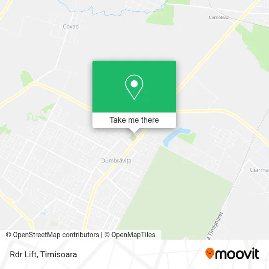 Rdr Lift map