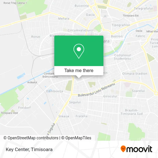 Key Center map