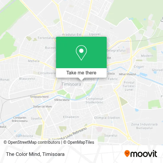 The Color Mind map