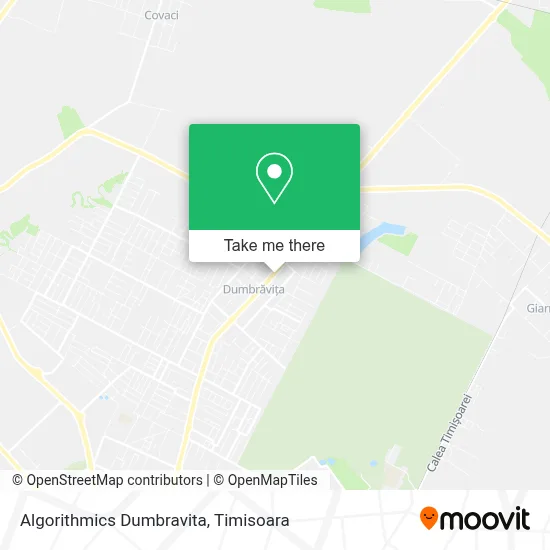 Algorithmics Dumbravita map