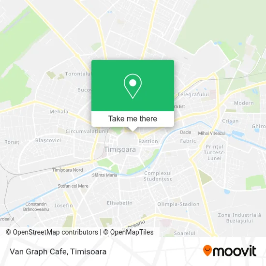 Van Graph Cafe map