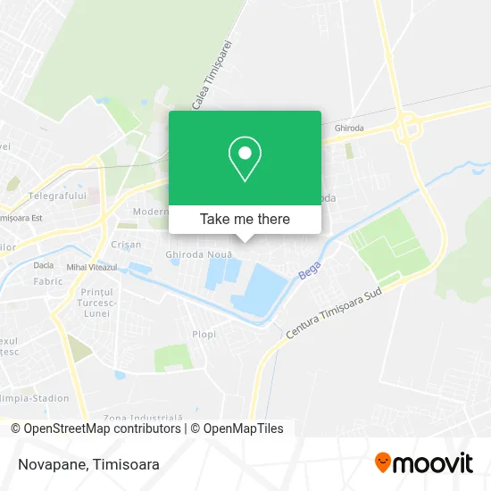 Novapane map