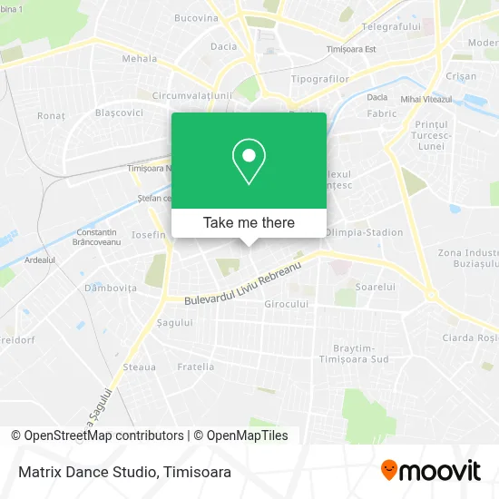Matrix Dance Studio map