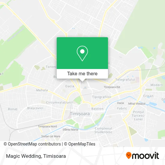 Magic Wedding map